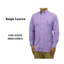 ラルフローレン ポロ ラルフローレン メンズ ボタンダウン チェック 長袖シャツ POLO Ralph Lauren Men's Check B.D.Shirts US