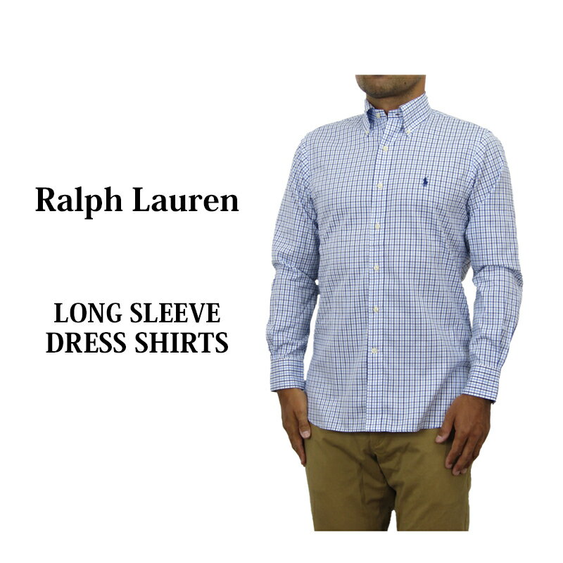 ポロ ラルフローレン メンズ ノンアイロン ボタンダウン チェック 長袖シャツ POLO Ralph Lauren Men's "NON-IRON" B.D.Shirts US