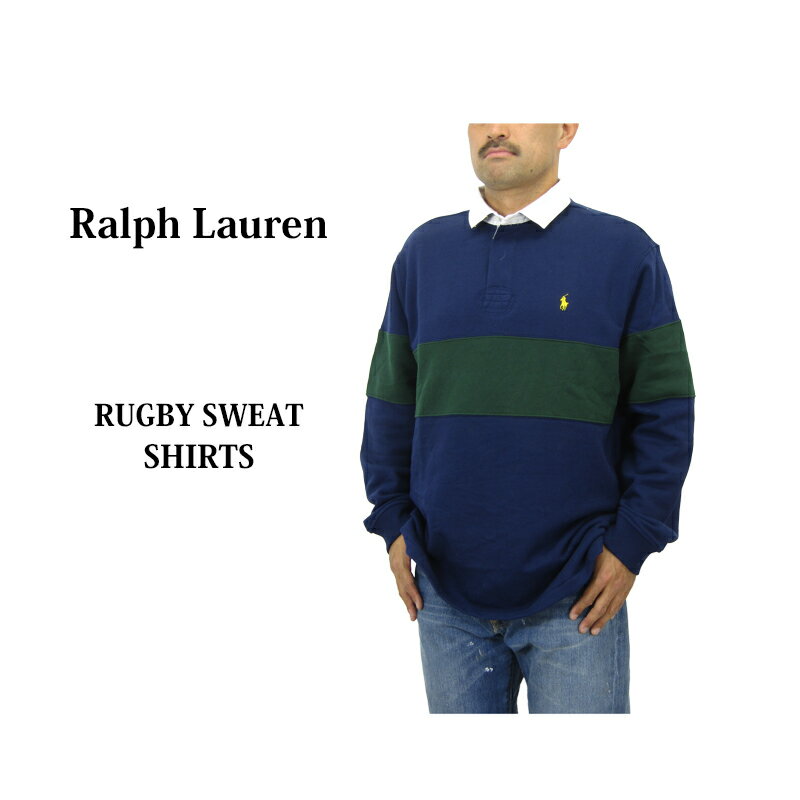 ݥ ե  饷åեå å Ĺµ 饬 POLO Ralph Lauren Men's Sweat RUGBY SHIRT CLASSIC FIT