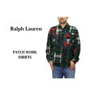 ポロ ラルフローレン メンズ クラシックフィット パッチワーク タータンチェック フランネル 長袖シャツ POLO Ralph Lauren Men 039 s CLASSIC FIT Patch Work Tartan Flannel Shirts US