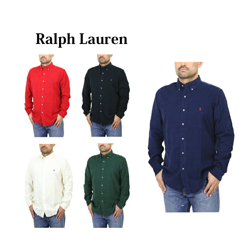 ݥ ե  饷åեå ǥ Ĺµܥ󥷥 Polo Ralph Lauren Men's l/s CLASSIC FIT Corduroy B.D.Shirt