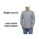 ポロ ラルフローレン メンズ スリムフィット ギンガムチェック オックスフォード ボタンダウン 長袖シャツ POLO Ralph Lauren Men's "SLIM FIT" Gingham Check Oxford B.D.Shirts US