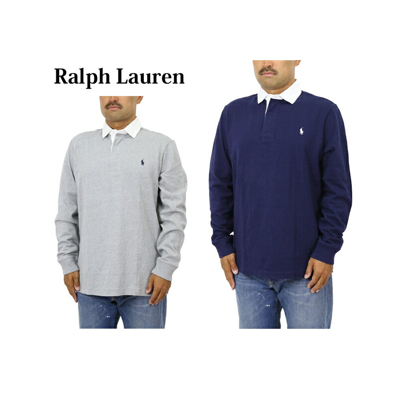 ポロ ラルフローレン メンズ クラシックフィット 長袖 ラガーシャツ ワンポイント ポニー刺繍 POLO Ralph Lauren Men 039 s CLASSIC FIT RUGBY SHIRT US