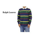 ポロ ラルフローレン メンズ カスタムスリムフィット ボーダー 長袖 ラガーシャツ POLO Ralph Lauren Men's CUSTOM SLIM FIT Multi Stripe RUGBY SHIRT US