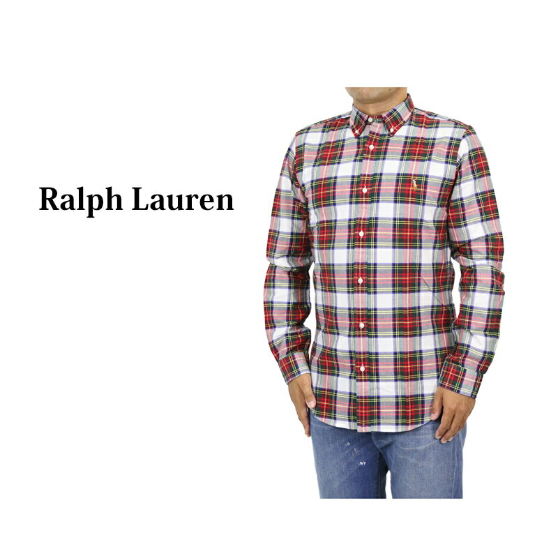 ポロ ラルフローレン メンズ 長袖 クラシックフィット タータンチェック オックスフォード ボタンダウンシャツ POLO Ralph Lauren Men's "CLASSIC FIT" l/s Tartan Oxford B.D.Shirts US