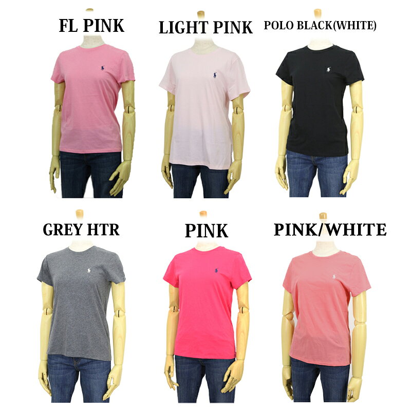 ポロ ラルフローレン レディース クルーネック Tシャツ POLO Ralph Lauren Women's...