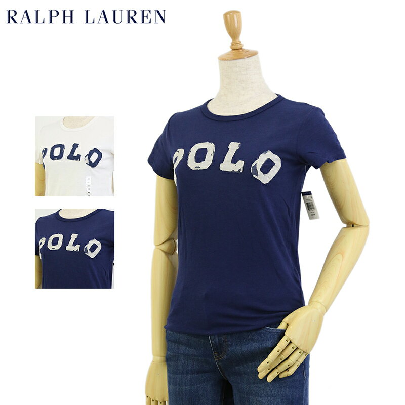 ポロ ラルフローレン レディース ロゴ クルーネック Tシャツ POLO Ralph Lauren Women's Crew Neck Tee