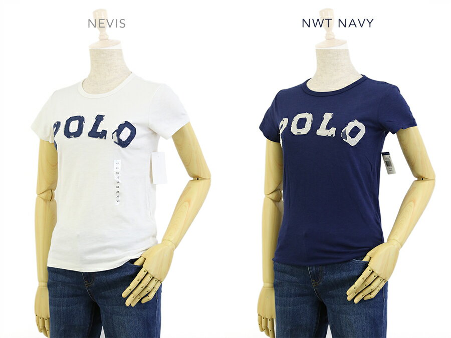 ポロ ラルフローレン レディース ロゴ クルーネック Tシャツ POLO Ralph Lauren Women's Crew Neck Tee