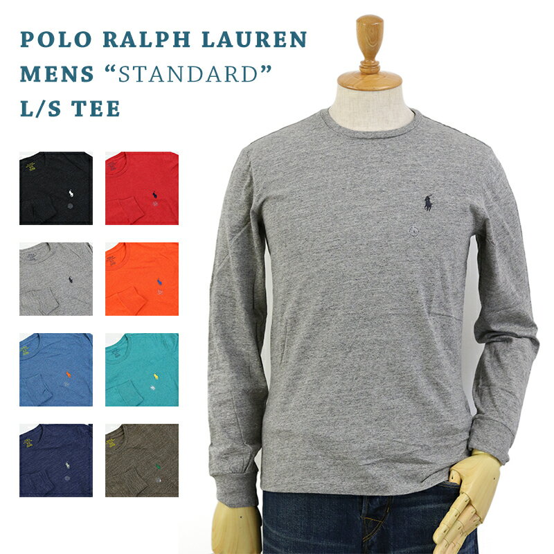 ラルフローレン POLO Ralph Lauren Men's Crew l/s T-shirts US ポロ ラルフローレン メンズ 無地 長袖Tシャツ ワンポイント
