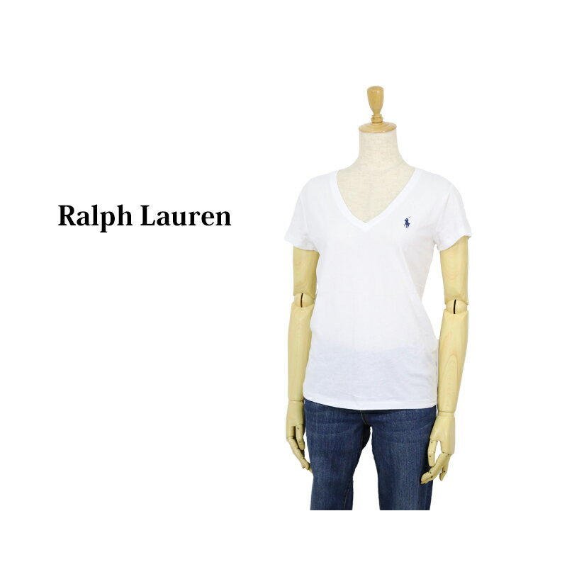 ポロ ラルフローレン レディース Vネック Tシャツ POLO Ralph Lauren Women 039 s V-Neck Tee Shirt (UPS)