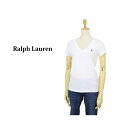ポロ ラルフローレン レディース Vネック Tシャツ POLO Ralph Lauren Women's V-Neck Tee Shirt (UPS)