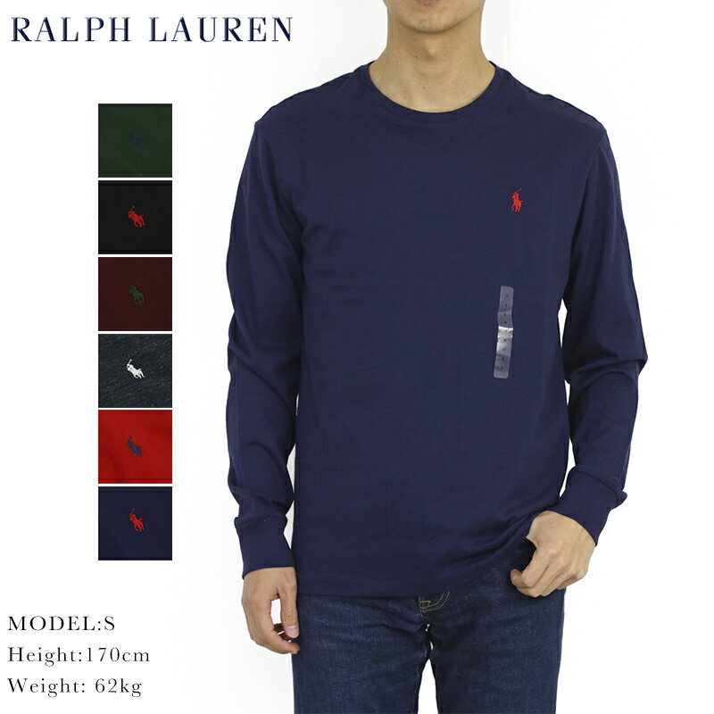 POLO Ralph Lauren Men's Crew l/s T-shirts US ݥ ե  ̵ ĹµT ݥ