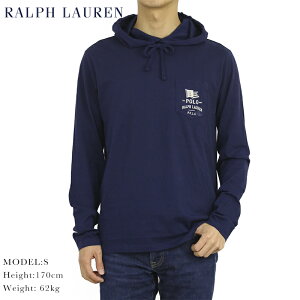 ポロ ラルフローレン メンズ フード付き 長袖Tシャツ 胸ポケット POLO Ralph Lauren Men’s Hooded l/s T-shirts US
