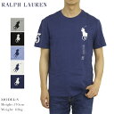 ポロ ラルフローレン メンズ ビッグポニー刺繍 クルーネック Tシャツ POLO Ralph Lauren Men 039 s BIG PONY Crew Tee (UPS)