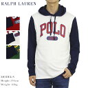 ポロ ラルフローレン メンズ ロゴプリント フード付き 長袖Tシャツ 無地 POLO Ralph Lauren Men's Hooded l/s T-shirts US