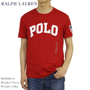 ݥ ե  ꥫɽѥå T POLO Ralph Lauren Men's USA FLAG Crew T-shirts US (UPS)