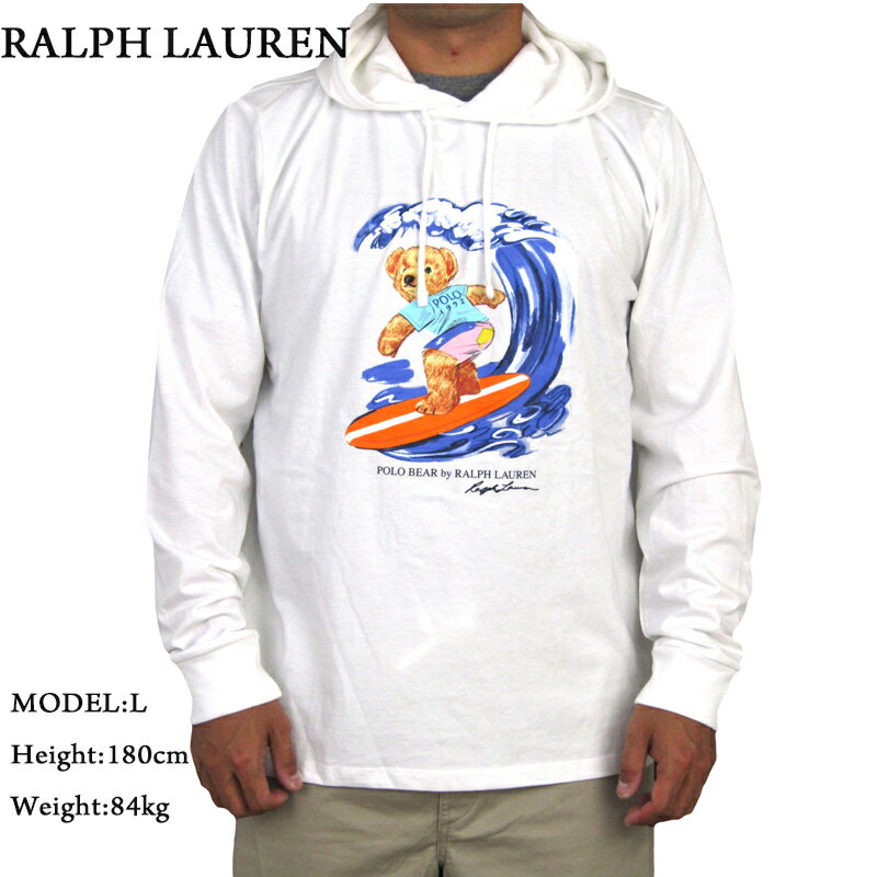 ポロ ラルフローレン メンズ フード付き ポロベアー 長袖Tシャツ POLO Ralph Lauren Men's Hooded l/s T-shirts US