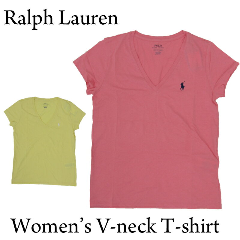 ポロ ラルフローレン レディース Vネック Tシャツ POLO Ralph Lauren Women 039 s V-Neck T-Shirt