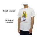 ポロ ラルフローレン ボーイズ 半袖 ポロベアー プリント Tシャツ(SCHOOL) POLO Ralph Lauren Boys Polo Bear Print Tee US