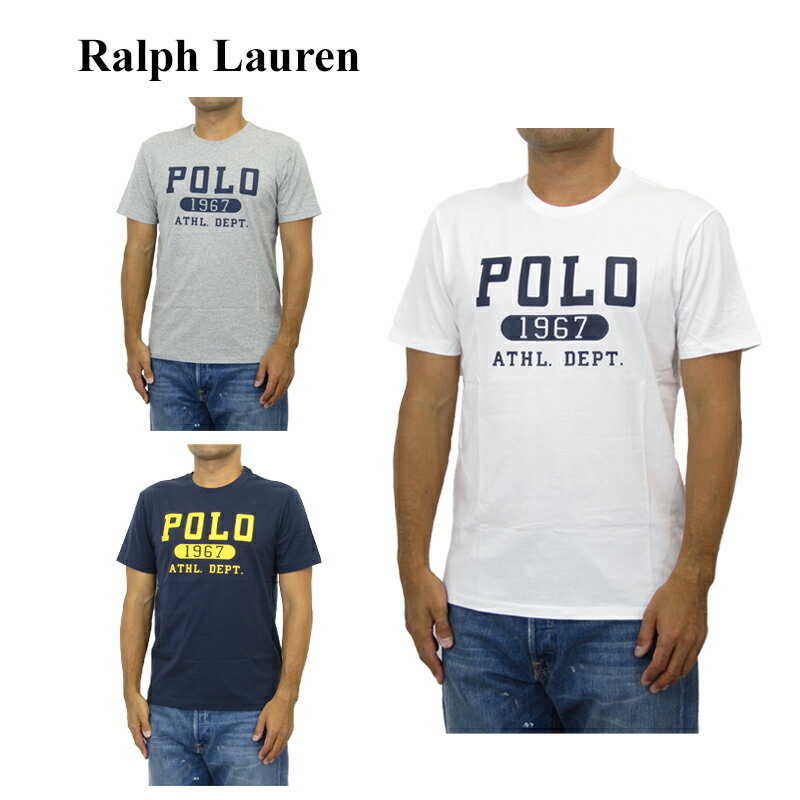 ポロ ラルフローレン Tシャツ メンズ ポロ ラルフローレン メンズ ロゴプリント Tシャツ POLO Ralph Lauren Men's Crew T-shirts US (UPS)