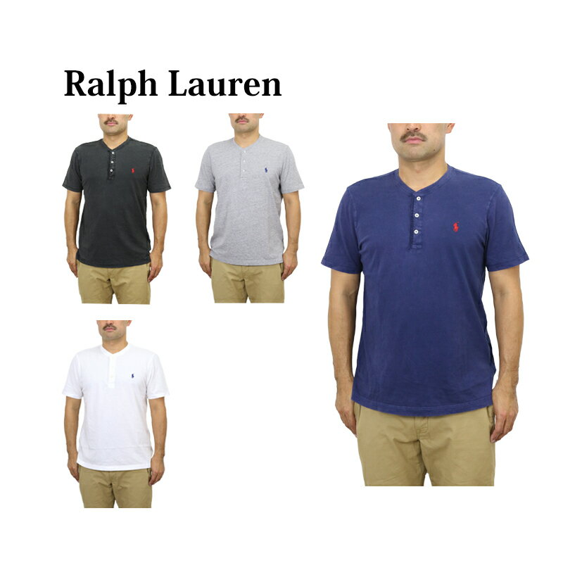 ポロ ラルフローレン メンズ ビンテージ ヘンリーネック Tシャツ POLO Ralph Lauren Men's Vintage Henley T-shirts US (UPS)