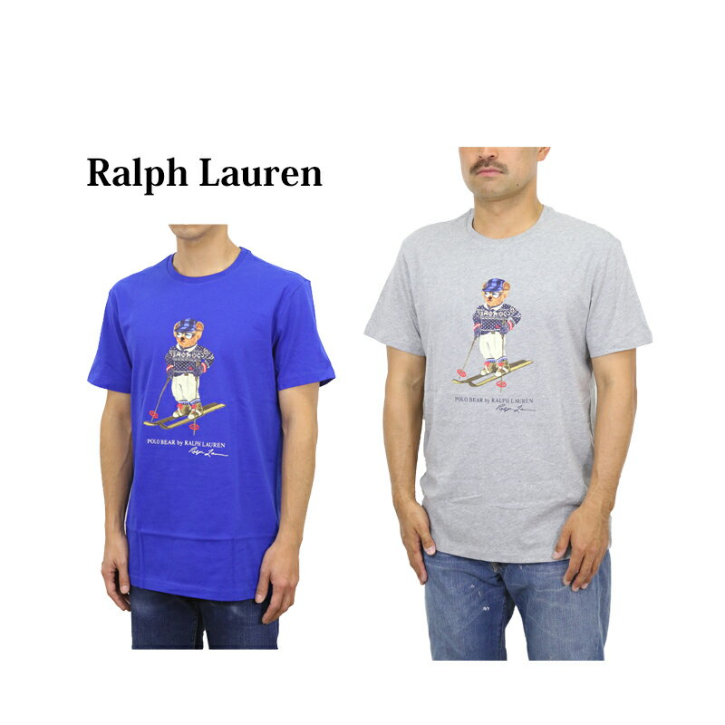 樂天商城 - ポロ ラルフローレン メンズ ポロベアー プリント クルーネック Tシャツ POLO Ralph Lauren Men's POLO BEAR Crew T-shirts US (UPS)