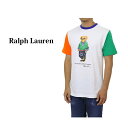 ポロ ラルフローレン ボーイズ 半袖 ポロベアー プリント クルーネック Tシャツ(SCHOOL) POLO Ralph Lauren Boys Polo Bear Print Crew T-Shirt US