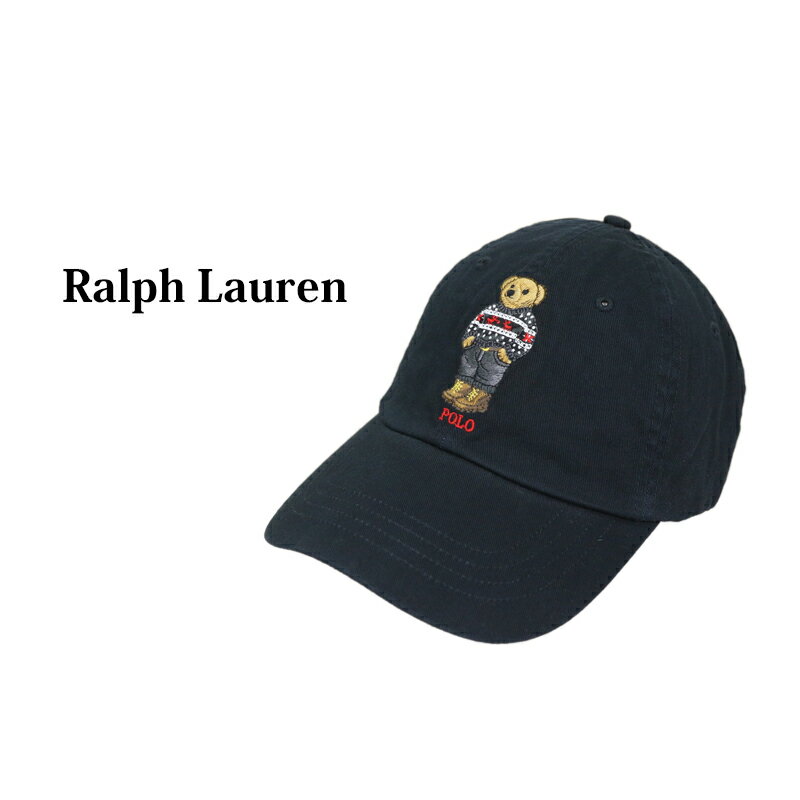 ポロ ラルフローレン キャップ ワンポイント ポロベアー刺繍ハット Polo Ralph Lauren 