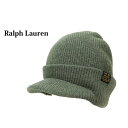 ポロ ラルフローレン ウール つば付き ニットキャップ ハット (303) Polo Ralph Lauren Wool Knit Cap US (UPS)