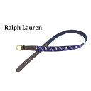 レザーベルト ポロ ラルフローレン メンズ ポロベアー リボン レザーベルト POLO Ralph Lauren Polo Bear Leather Belt US