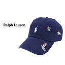 ポロ ラルフローレン マルチ刺繍 キャップ ワンポイント シグネチャーポニーハット (NAVY/NAUTICAL) Polo Ralph Lauren Pony Baseball Cap US (UPS)