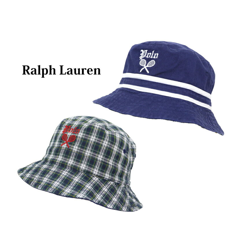 ポロ ラルフローレン クロスラケット リバーシブル ハット(MULTI) Polo Ralph Lauren Cross Racket Reversible Hat US