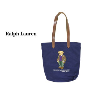 ݥ ե ݥ٥ ɽ åȥ ȡȥХå(NAVY/BLAZER) POLO Ralph Lauren Polo Bear Cotton Tote US