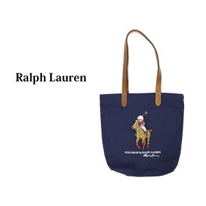 ݥ ե ݥ٥ ɽ åȥ ȡȥХå(NAVY/RIDE PONY) POLO Ralph Lauren Polo Bear Cotton Tote US