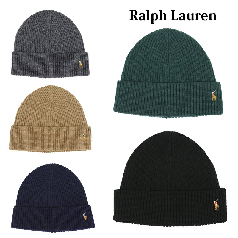 ポロラルフローレン ニット帽 メンズ ポロ ラルフローレン ウール/ナイロン ニットキャップ Polo Ralph Lauren Wool/Nylon Watch Cap US ニット帽 (UPS)