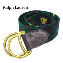 ラルフローレン ベルト（メンズ） ポロ ラルフローレン メンズ タータンチェック リングベルト リボンベルト POLO Ralph Lauren Men's Ribbon Ring Belt US