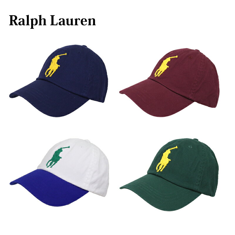 ポロ ラルフローレン キャップ ビッグポニー刺繍 ナンバリング ハット Polo Ralph Lauren Big Pony Baseball Cap US (UPS)
