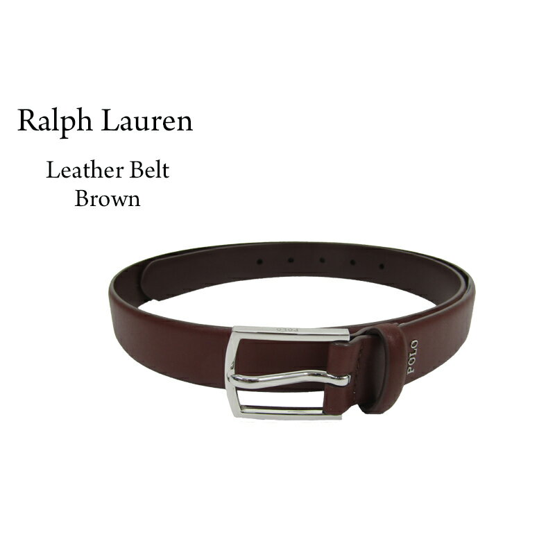ラルフローレン ベルト（メンズ） ポロ ラルフローレン メンズ レザーベルト POLO Ralph Lauren Leather Belt US