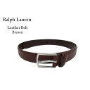 ポロ ラルフローレン メンズ レザーベルト POLO Ralph Lauren Leather Belt US (UPS)