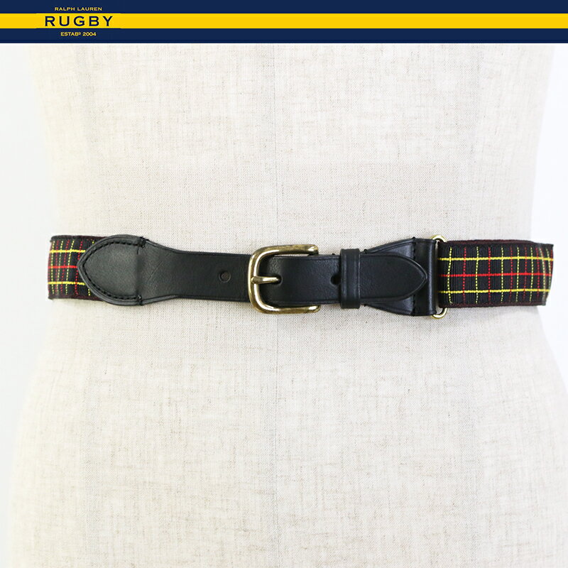 楽天donuts （ドーナッツ）RUGBY by Ralph Lauren Nylon/Leather Sport Belt ラルフローレン ラグビー ベルト