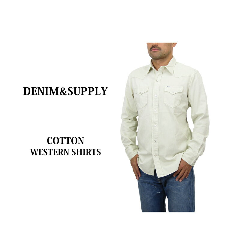Denim Supply Ralph Lauren Men 039 s Western Shirt デニム サプライ ラルフローレン メンズ ウエスタン 長袖シャツ