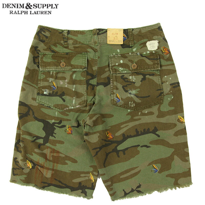 Denim & Supply Ralph Lauren Men's Camouflage Cargo Short デニム&サプライ ラルフローレン メンズ 迷彩カーゴショーツ