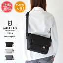 メール便送料無料 MILESTO Hutte ミレスト ヒュッテ メッセンジャーバッグ S 【 バッグ 鞄 かばん ショルダーバッグ コンパクト レディース メ...