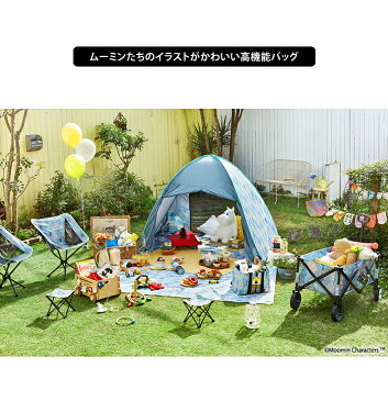 送料無料 ムーミン×BRUNO クーラーバッグ 【ブルーノ MOOMIN コラボ アウトドア キャンプ ピクニック フェス 保冷バッグ ショッピングバッグ エコバッグ リュック クーラー 保冷 コンパクト 折りたたみ】父の日