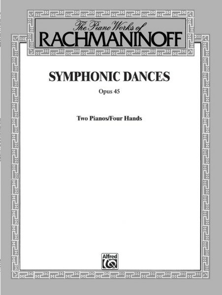 楽譜 【取寄品】【取寄時、納期1週間〜10日】輸入 交響的舞曲 Op． 45 （2P4H／スコア） Symphonic Dances Opus 45 (Advanced Piano Duet) /Sergei Rachmaninoff【メール便を選択の場合送料無料】