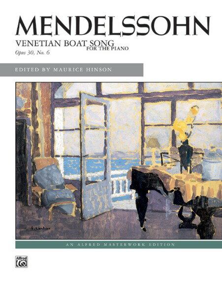 楽譜 【取寄品】【取寄時、納期1週間〜10日】輸入 ヴェネツィアの舟歌 Op． 30 No． 6 Venetian Boat S..