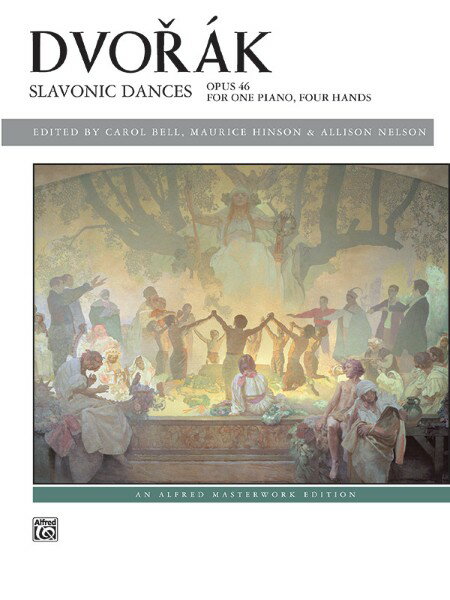 楽譜 【取寄品】【取寄時、納期1週間〜10日】輸入 スラヴ舞曲 作品46 （1P4H） Slavonic Dances Op. 46 /Antonin Dvorak【メール便を選択の場合送料無料】
