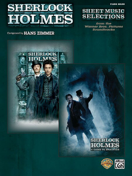 楽譜 輸入 シャーロック・ホームズ（ピアノソロ） Sherlock Holmes: Sheet Music Selections /Music composed by Hans Zimmer