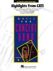 楽譜 【取寄品】【取寄時、納期1週間〜10日】輸入 キャッツ ハイライト Highlights from CATS /Andrew Lloyd Webber【沖縄・離島以外送料無料】