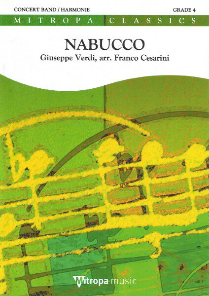 楽譜 【取寄品】【取寄時、納期1週間〜10日】輸入 ナブッコ序曲 Nabucco /Giuseppe Verdi【メール便不可商品】【沖縄・離島以外送料無料】